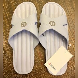 Spa slides, size 39-40/8, cloud blue